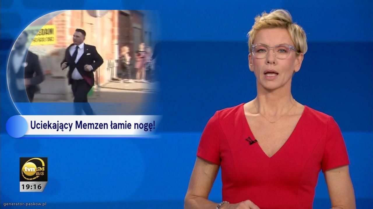 Uciekający Memzen łamie nogę!