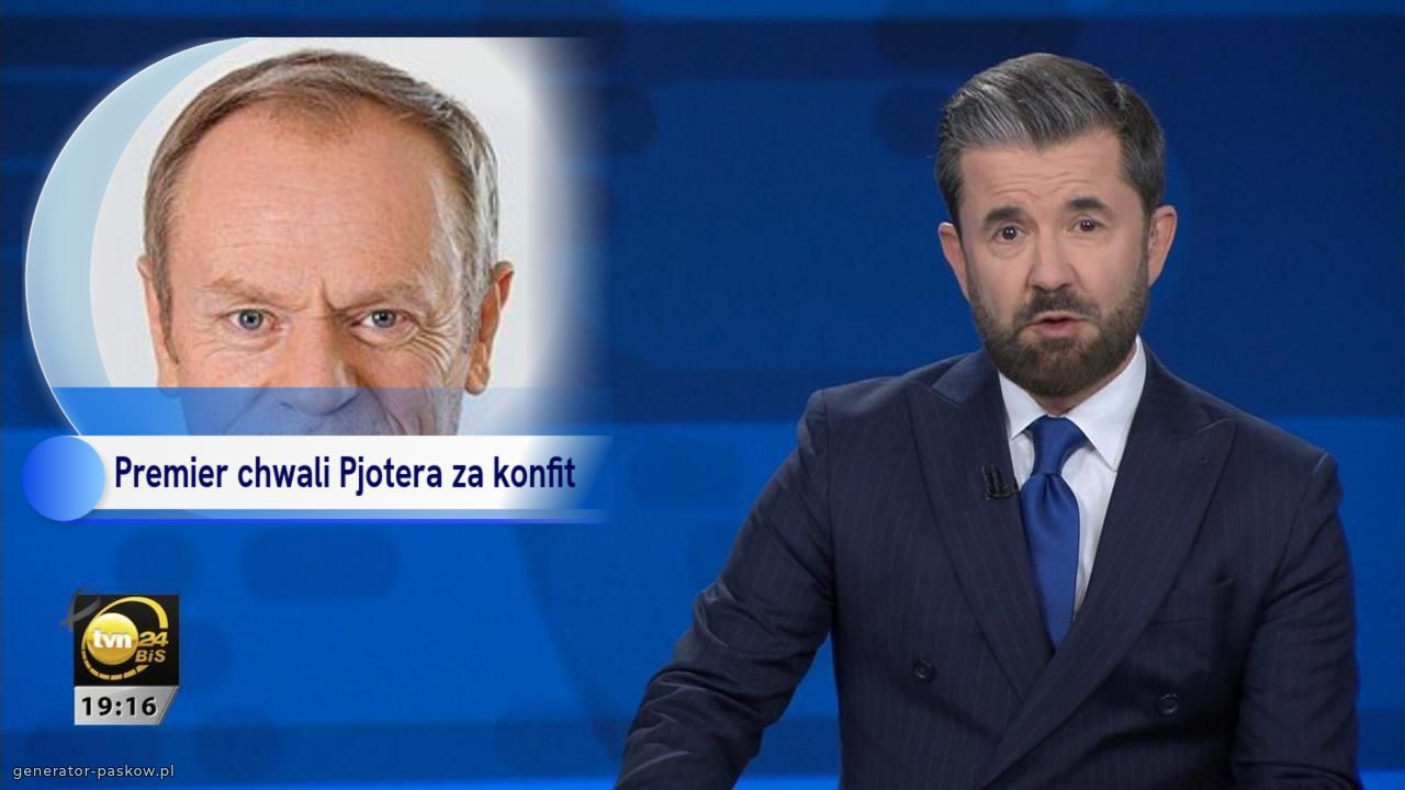 Premier chwali Pjotera za konfit 