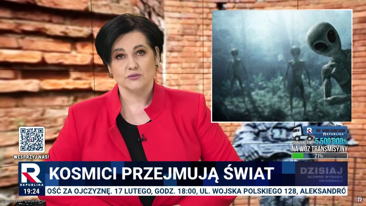 kosmici przejmują świat