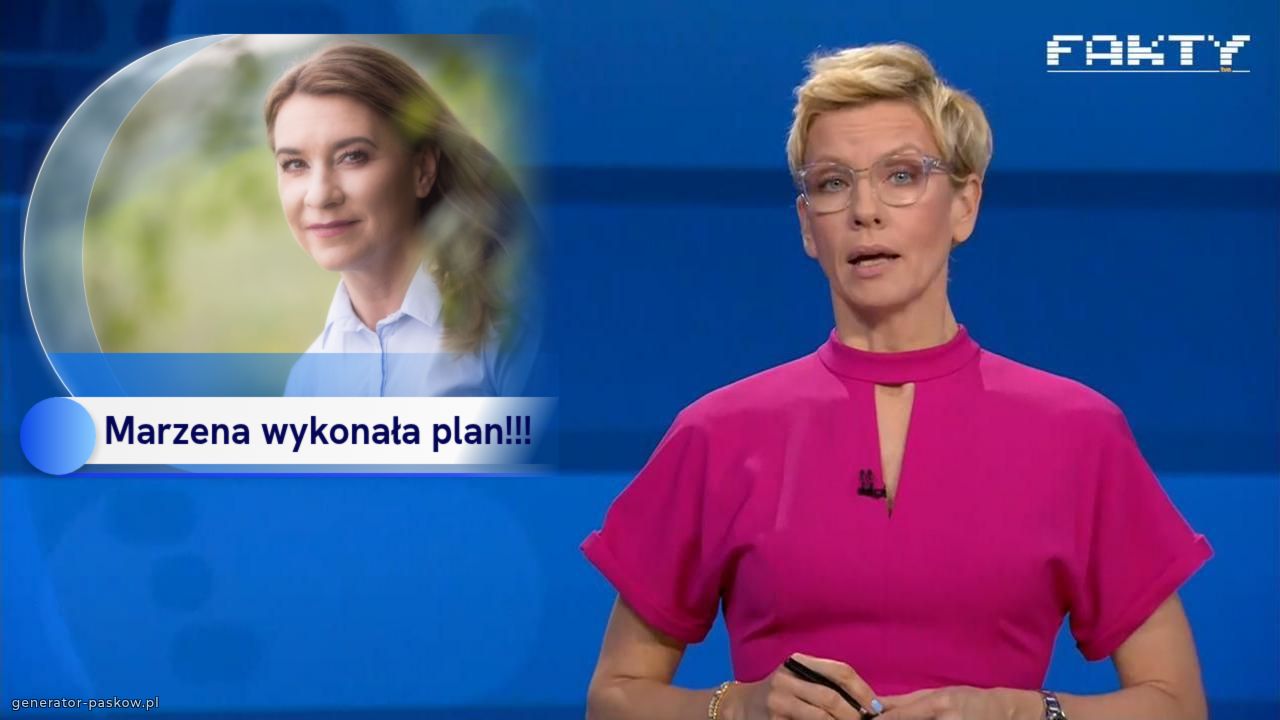 Marzena wykonała plan!!!