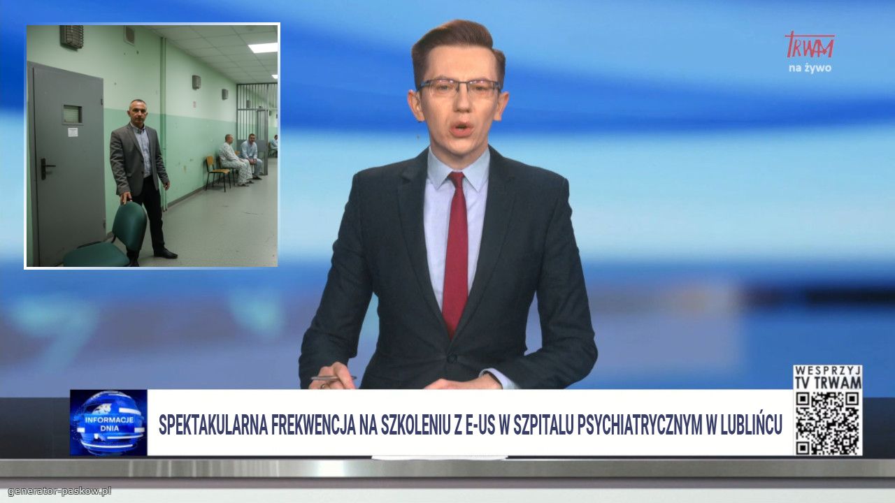 Spektakularna frekwencja na szkoleniu z e-US w szpitalu psychiatrycznym w lublińcu