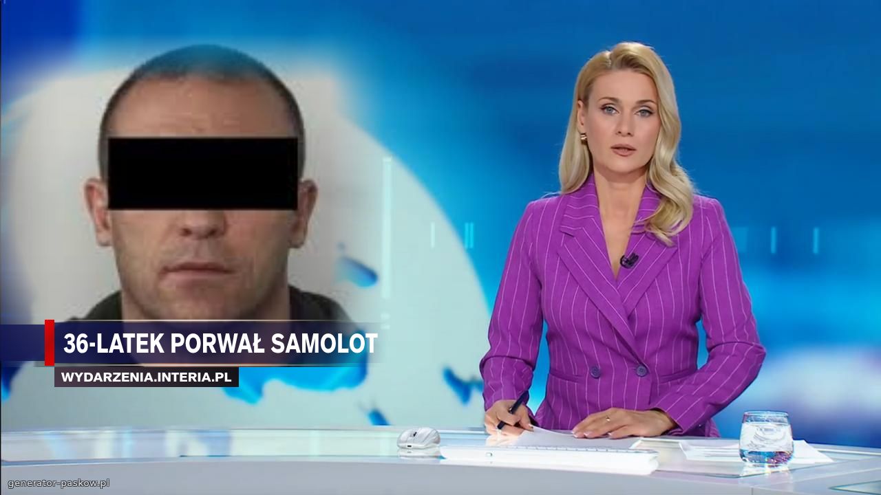 36-Latek porwał samolot