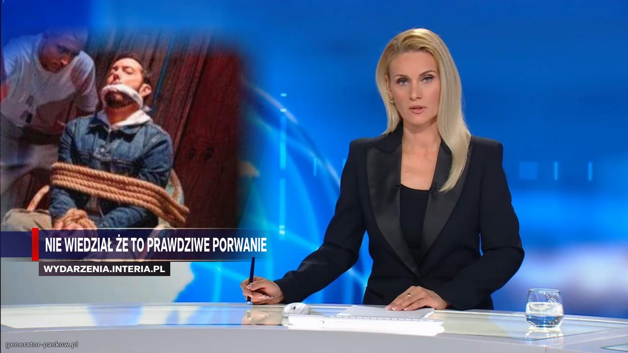 Nie wiedział że to prawdziwe porwanie 