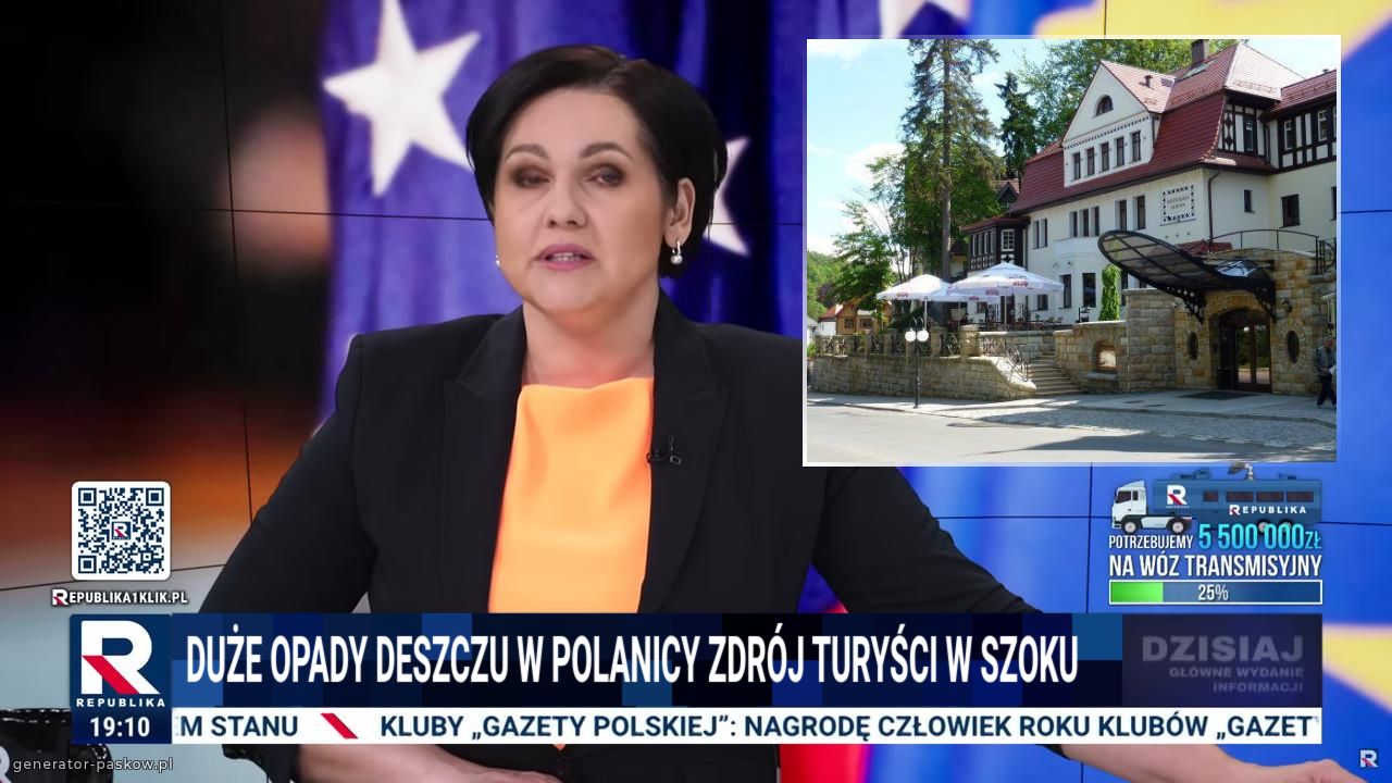 Duże opady deszczu w polanicy zdrój turyści w szoku    