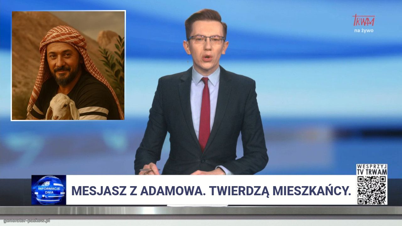 Mesjasz z adamowa. twierdzą mieszkańcy.
