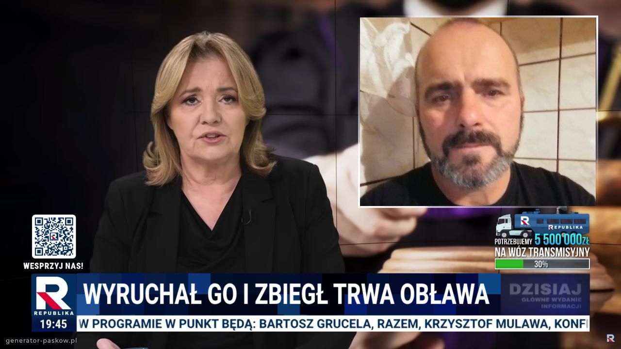 Wyruchał go i zbiegł trwa obława 