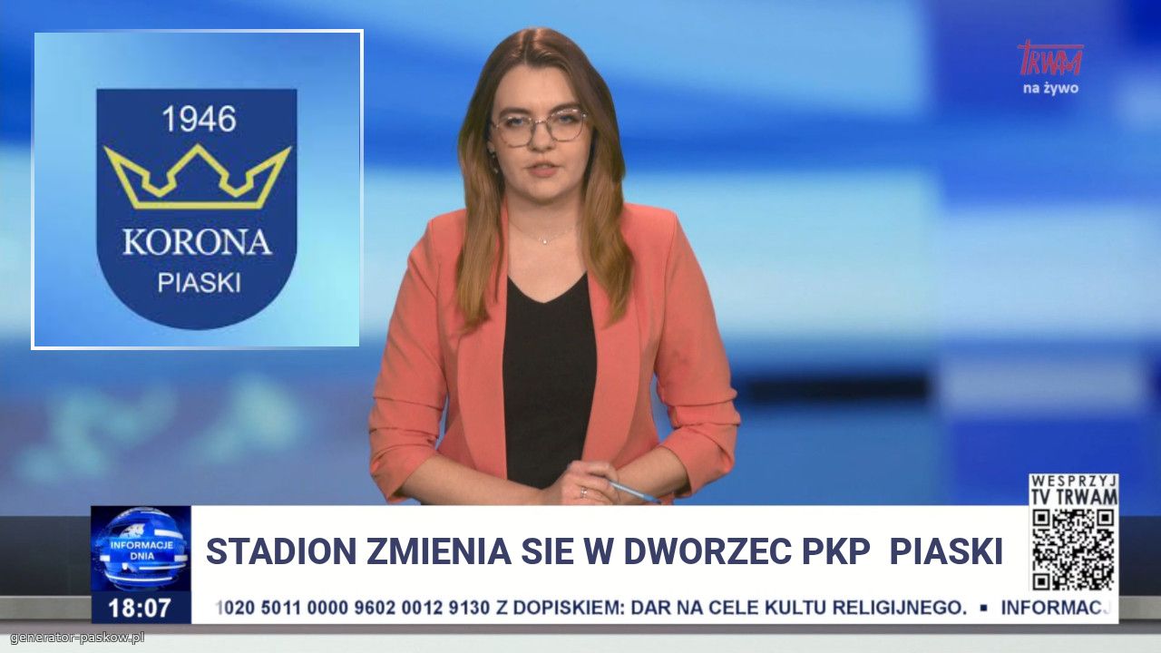 stadion zmienia sie w dworzec pkp  piaski