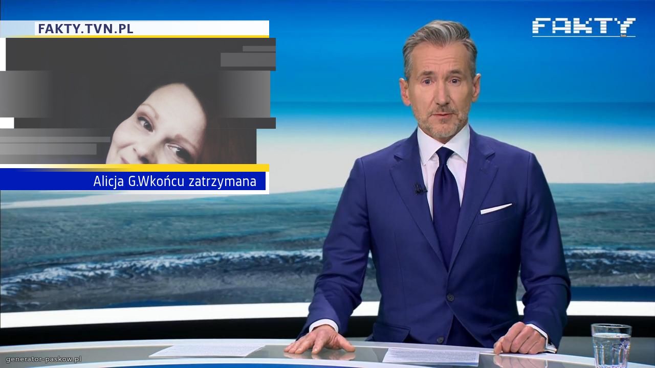 Alicja G.Wkońcu zatrzymana 