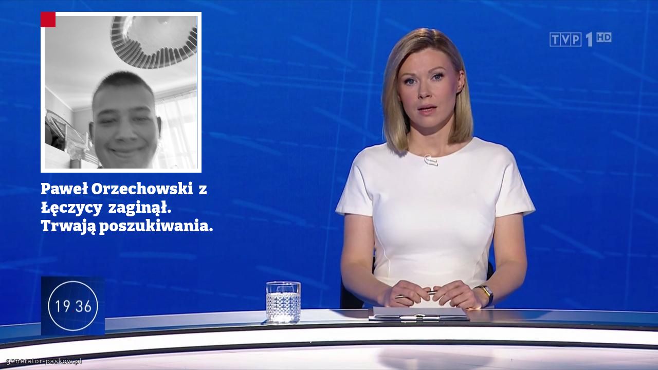 Paweł Orzechowski  z Łęczycy  zaginął. Trwają poszukiwania.