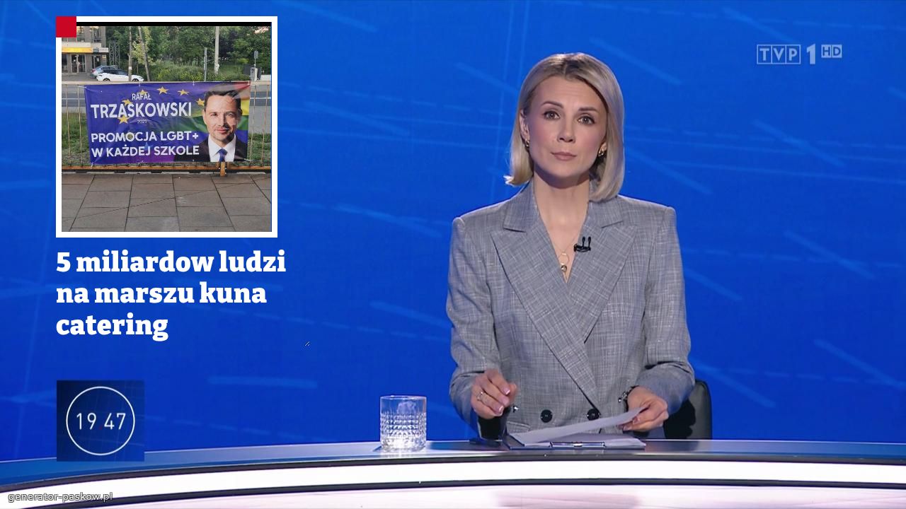 5 miliardow ludzi na marszu kuna catering