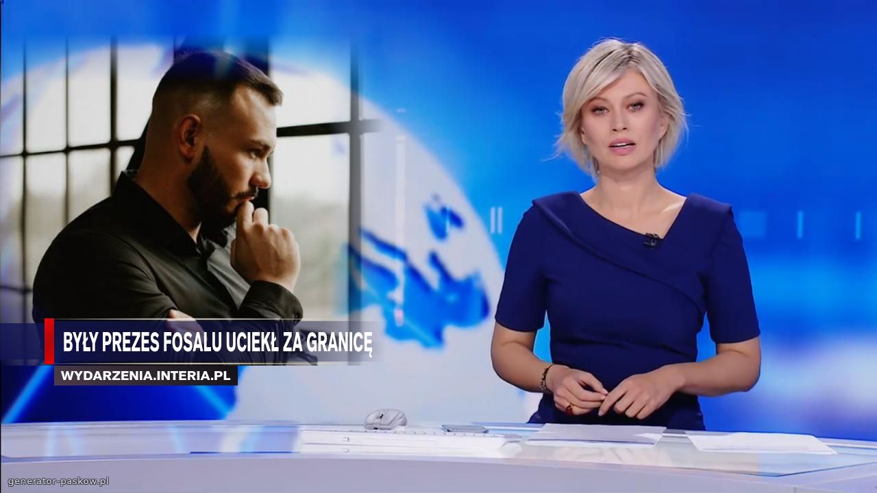 Były prezes fosalu uciekł za granicę 
