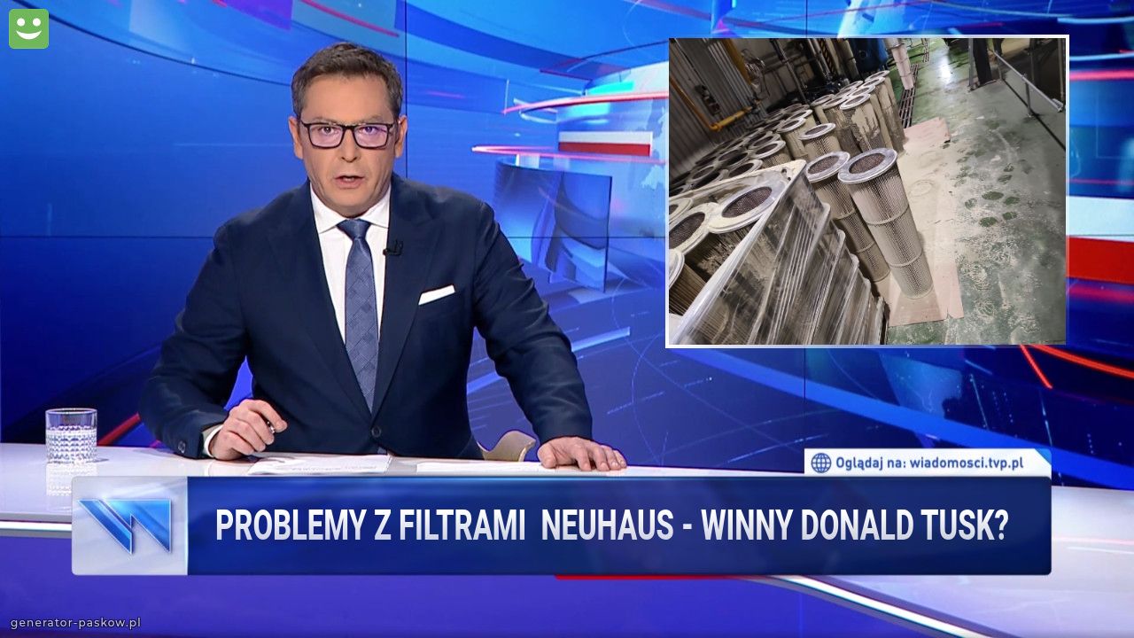 PROBLEMY Z FILTRAMI  NEUHAUS - WINNY DONALD TUSK?
