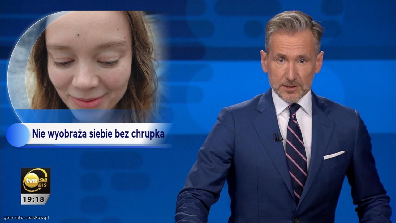 Nie wyobraża siebie bez chrupka