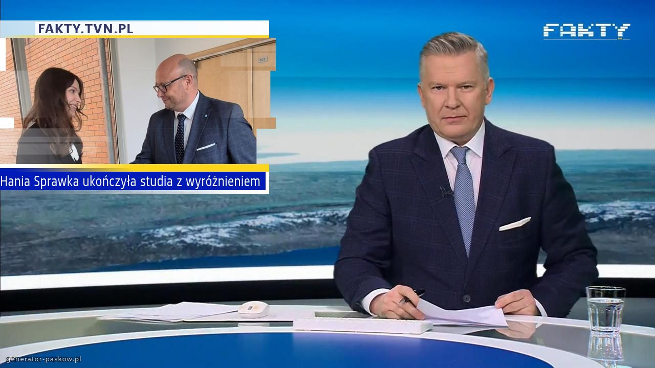 Hania Sprawka ukończyła studia z wyróżnieniem