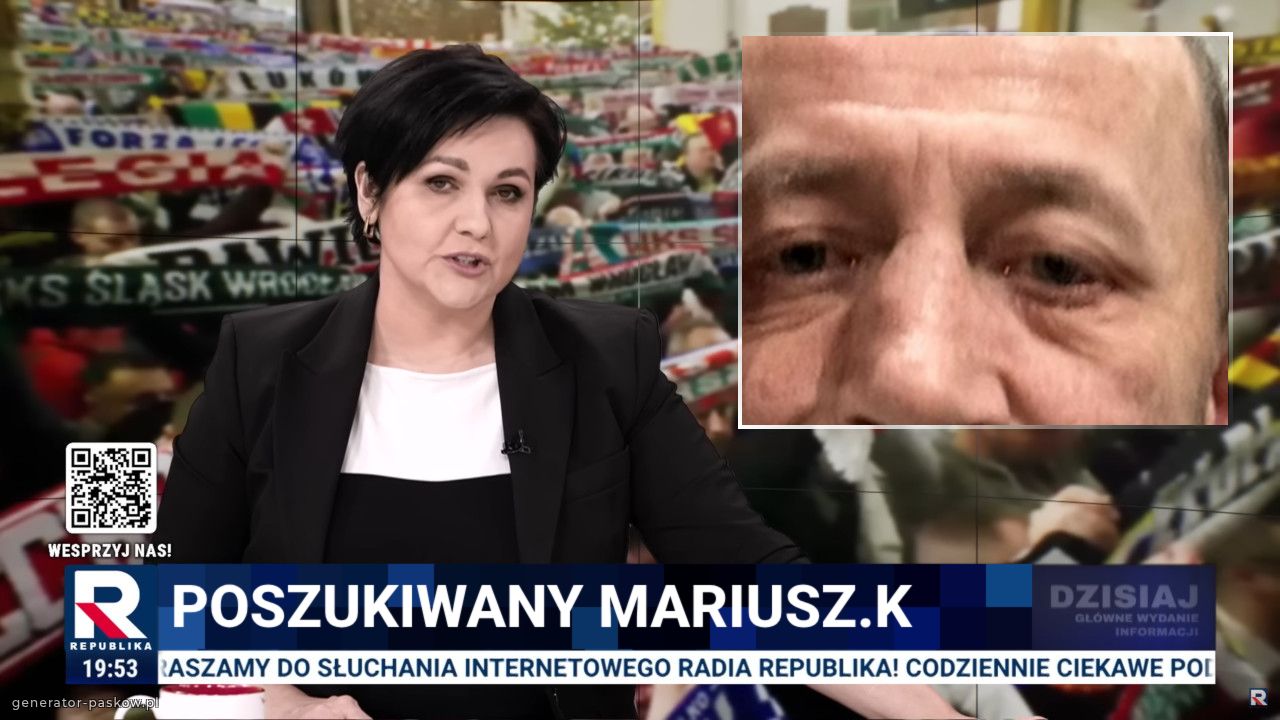 Poszukiwany Mariusz.K