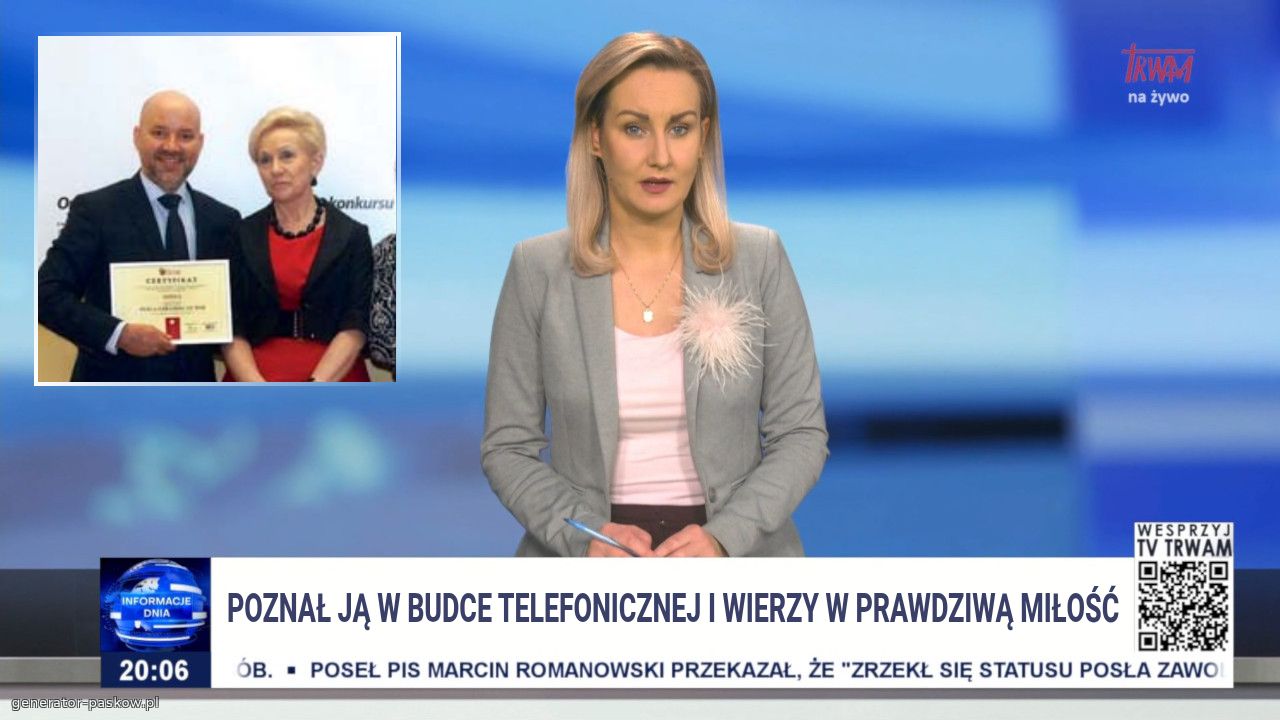 Poznał ją w budce telefonicznej i wierzy w prawdziwą miłość
Jacek L