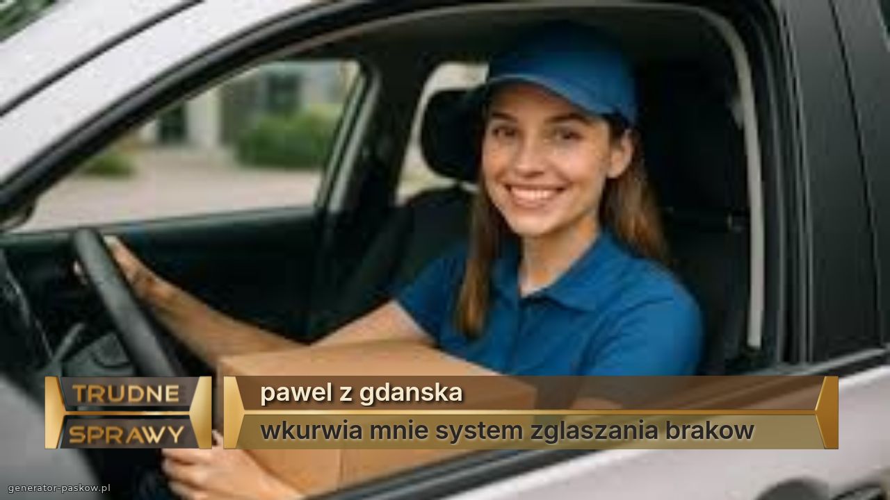 pawel z gdanska
wkurwia mnie system zglaszania brakow