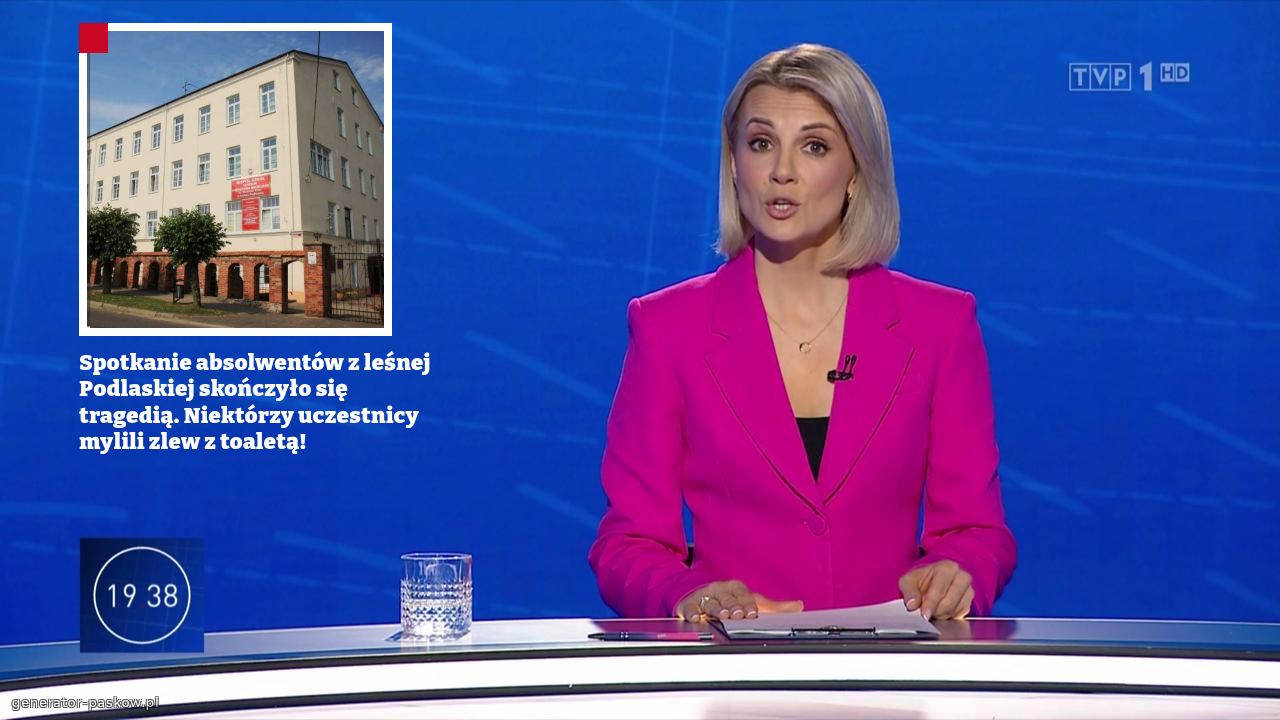 Spotkanie absolwentów z leśnej Podlaskiej skończyło się tragedią. Niektórzy uczestnicy mylili zlew z toaletą!