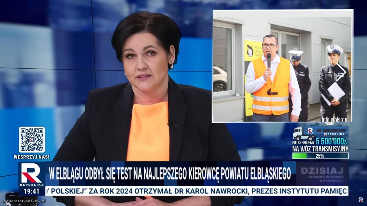 W Elblągu odbył się test na najlepszego kierowcę powiatu Elbląskiego 