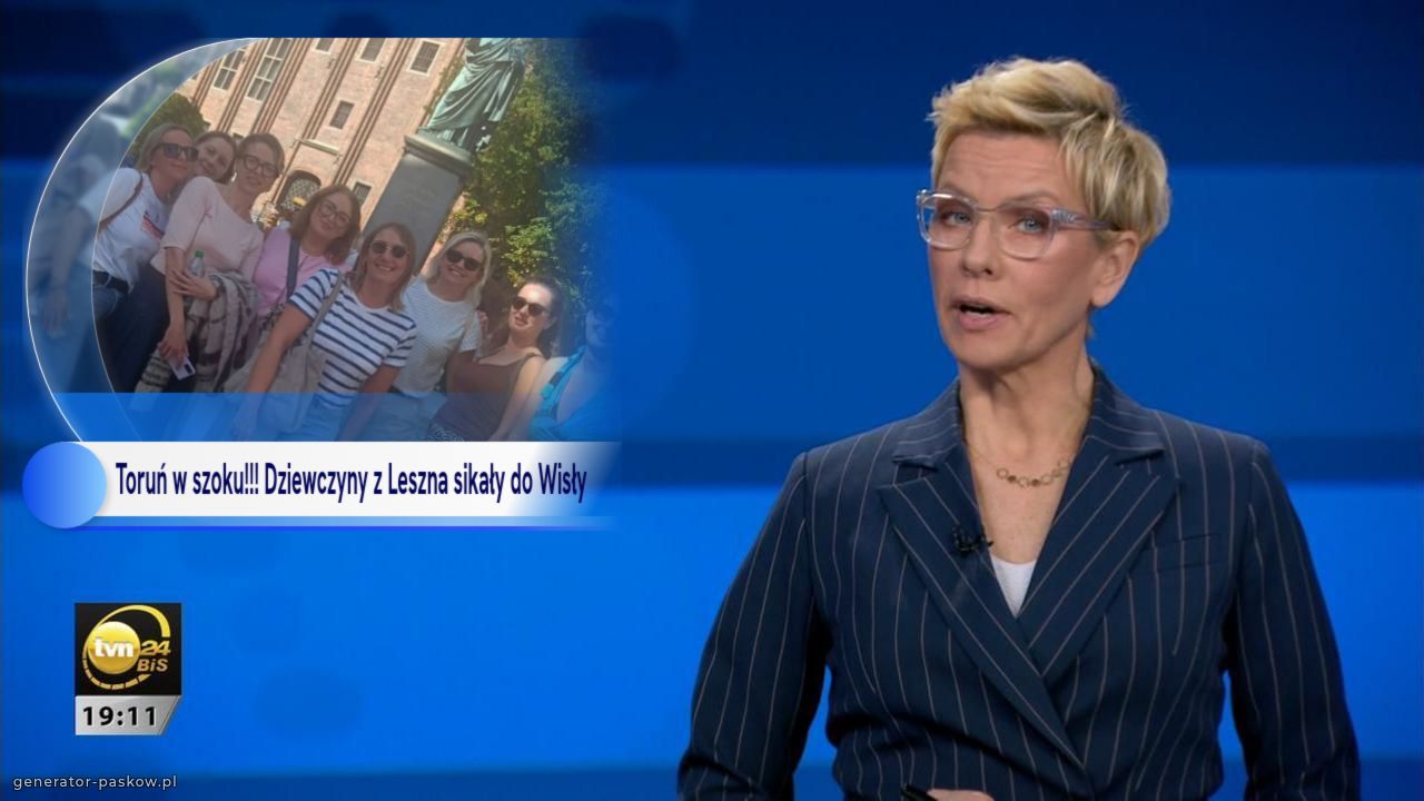 Toruń w szoku!!! Dziewczyny z Leszna sikały do Wisły 