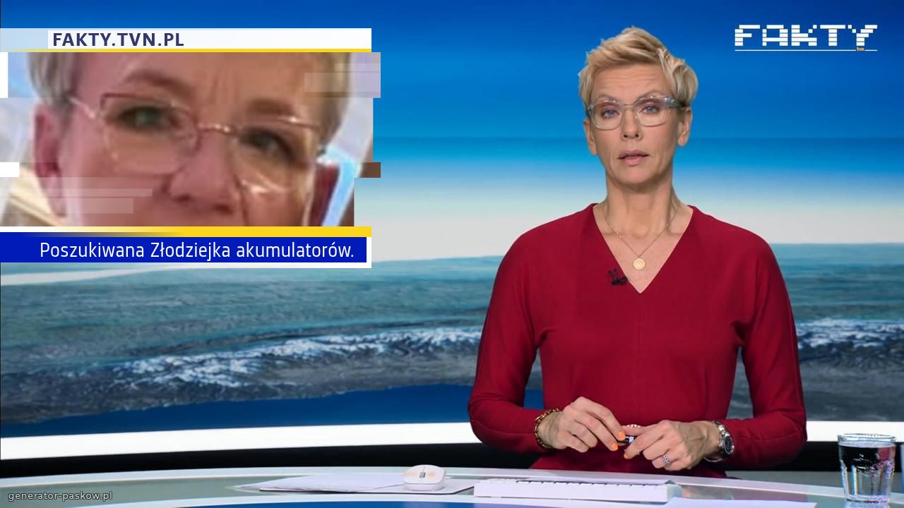 Poszukiwana Złodziejka akumulatorów. 