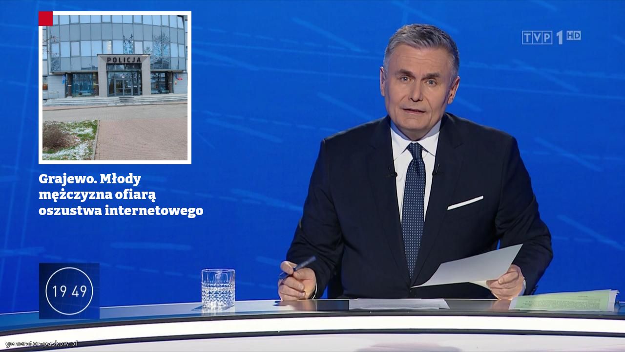 Grajewo. Młody mężczyzna ofiarą oszustwa internetowego