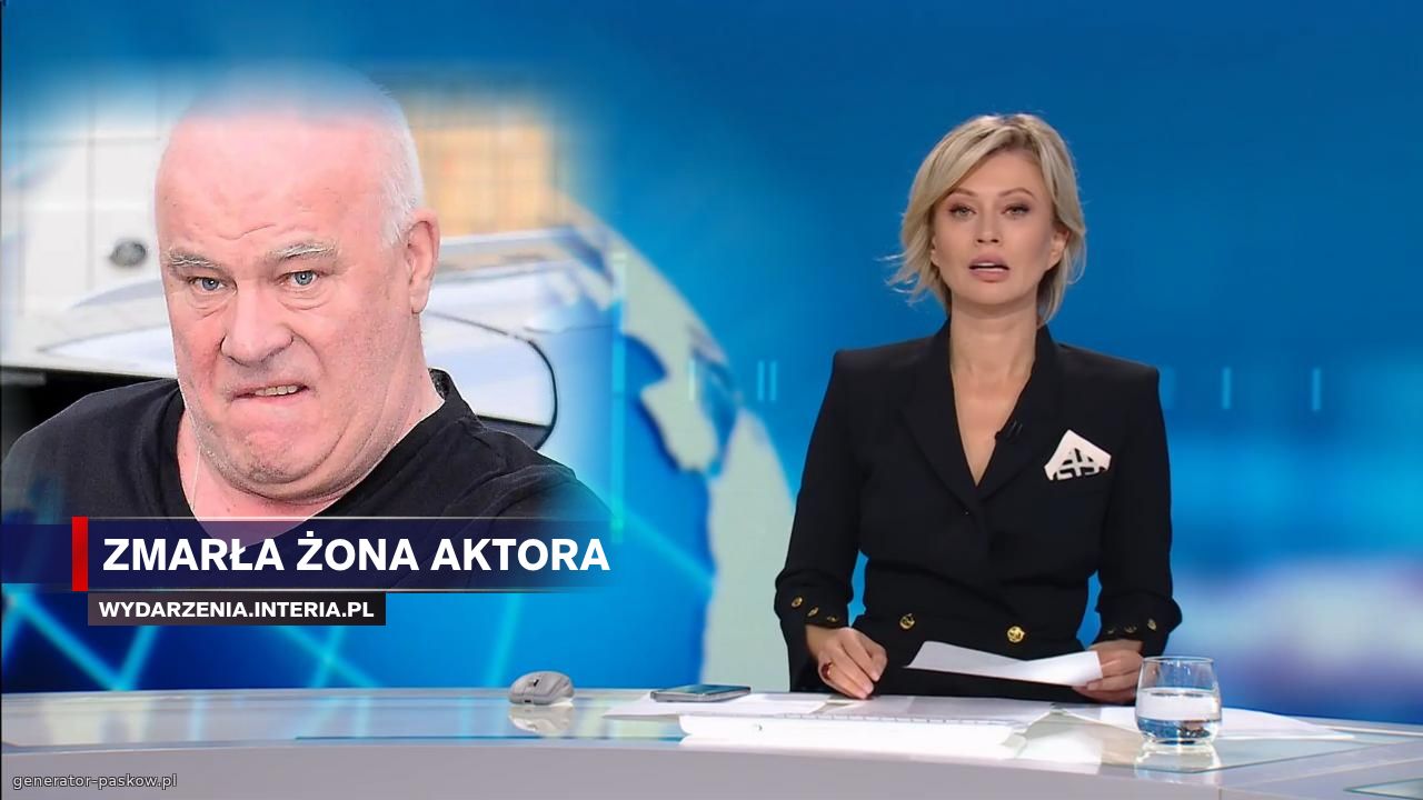 Zmarła żona aktora