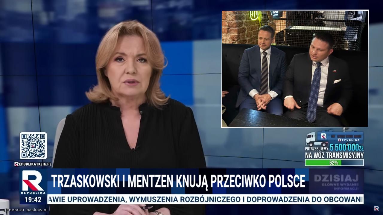 TRZASKOWSKI I MENTZEN KNUJĄ PRZECIWKO POLSCE