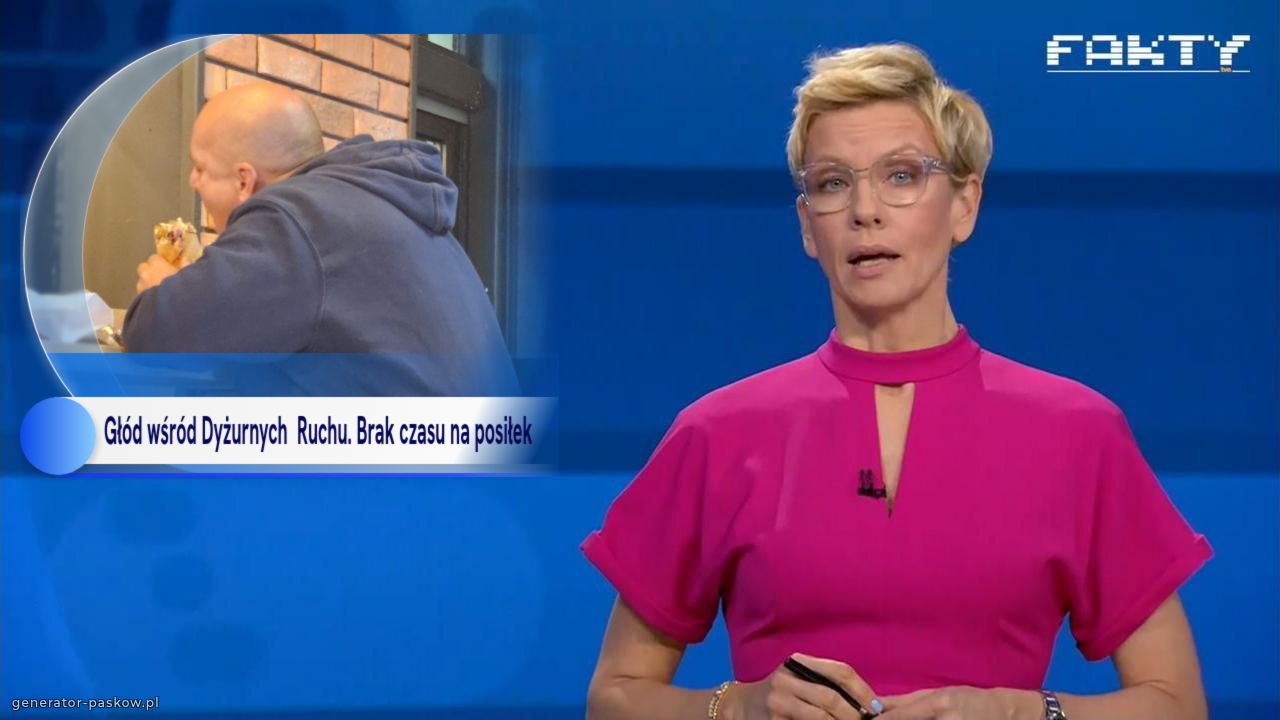 Głód wśród Dyżurnych  Ruchu. Brak czasu na posiłek