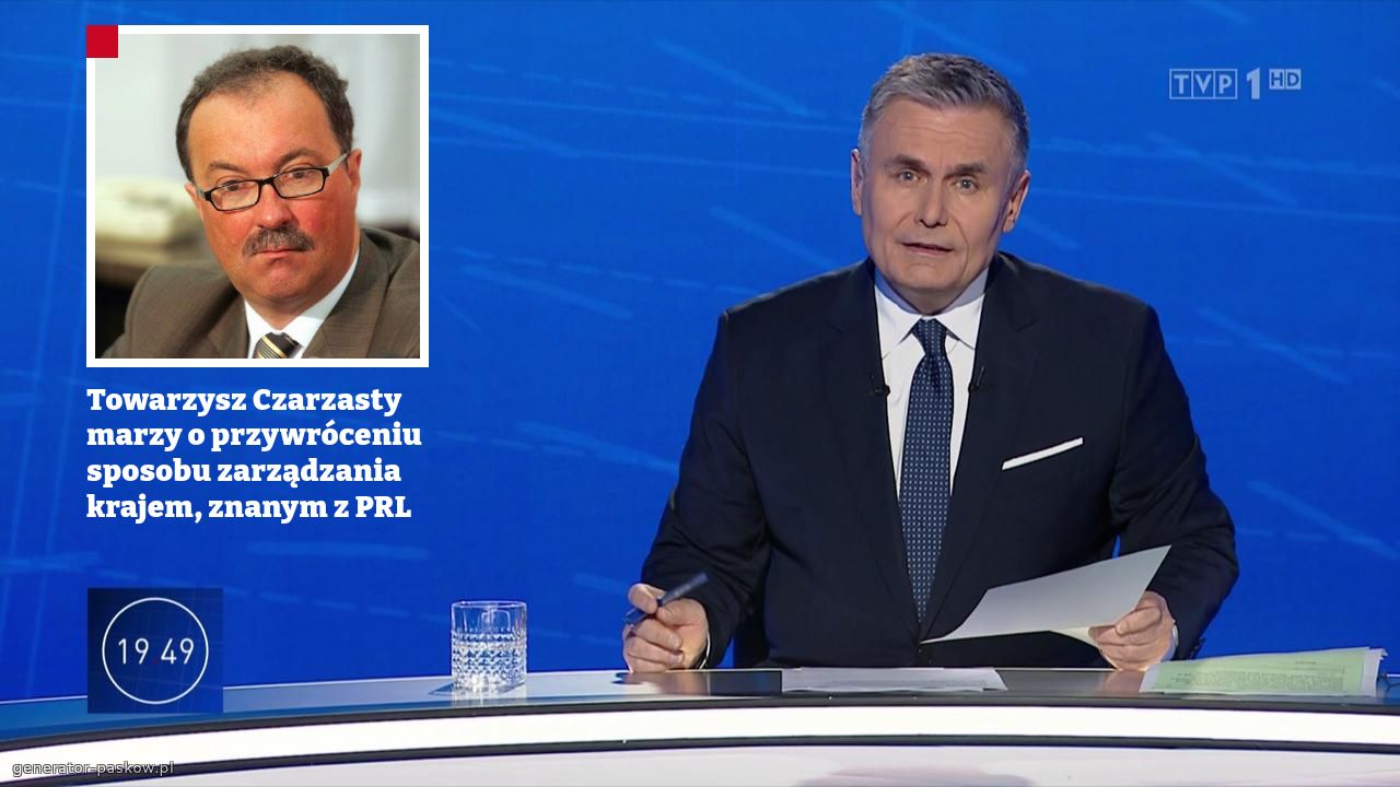 Towarzysz Czarzasty marzy o przywróceniu sposobu zarządzania krajem, znanym z PRL