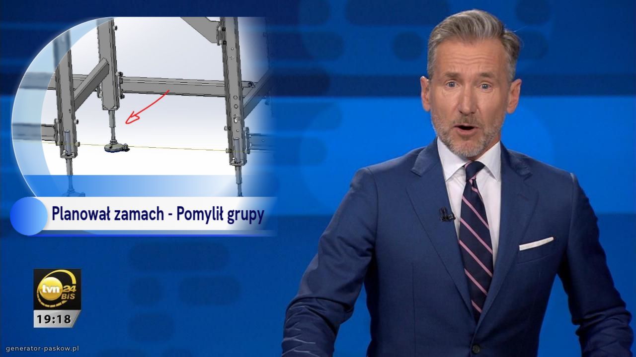 Planował zamach - Pomylił grupy