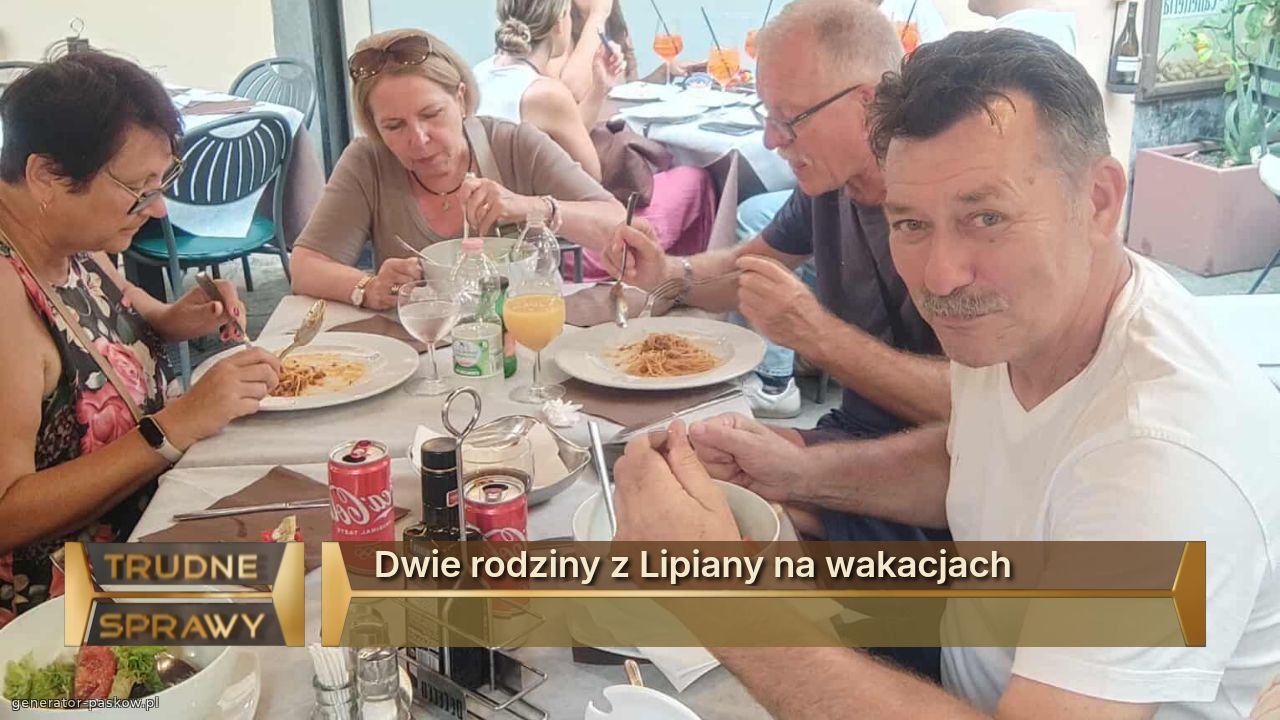 Dwie rodziny z Lipiany na wakacjach
