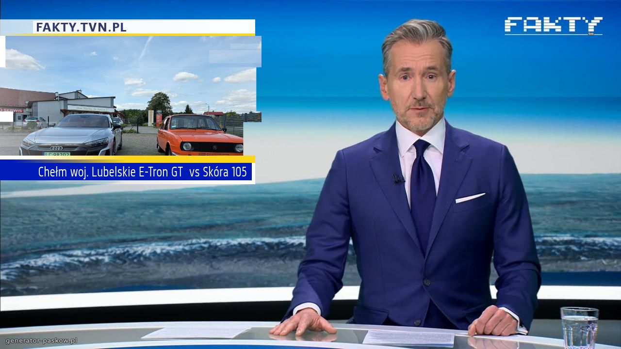 Chełm woj. Lubelskie E-Tron GT  vs Skóra 105