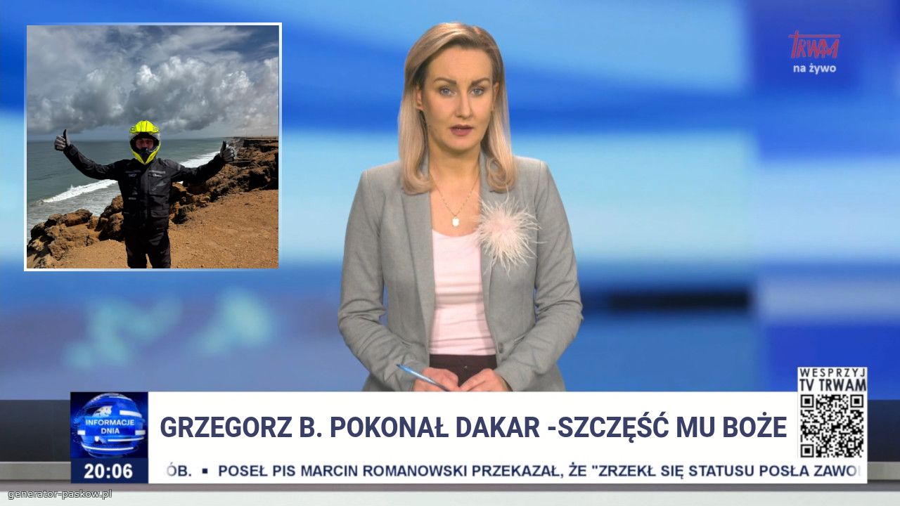 Grzegorz B. Pokonał Dakar -Szczęść mu boże