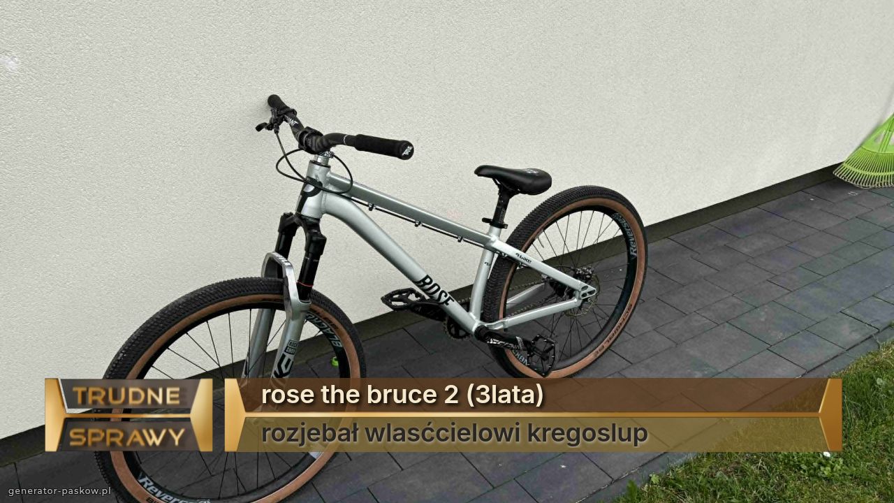 rose the bruce 2 (3lata)                                
rozjebał wlasćcielowi kregoslup