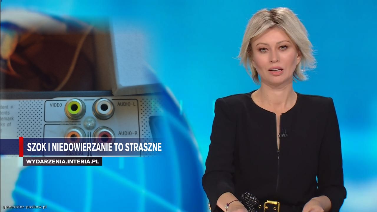 Szok i niedowierzanie to straszne