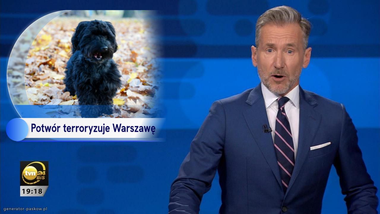 Potwór terroryzuje Warszawę 