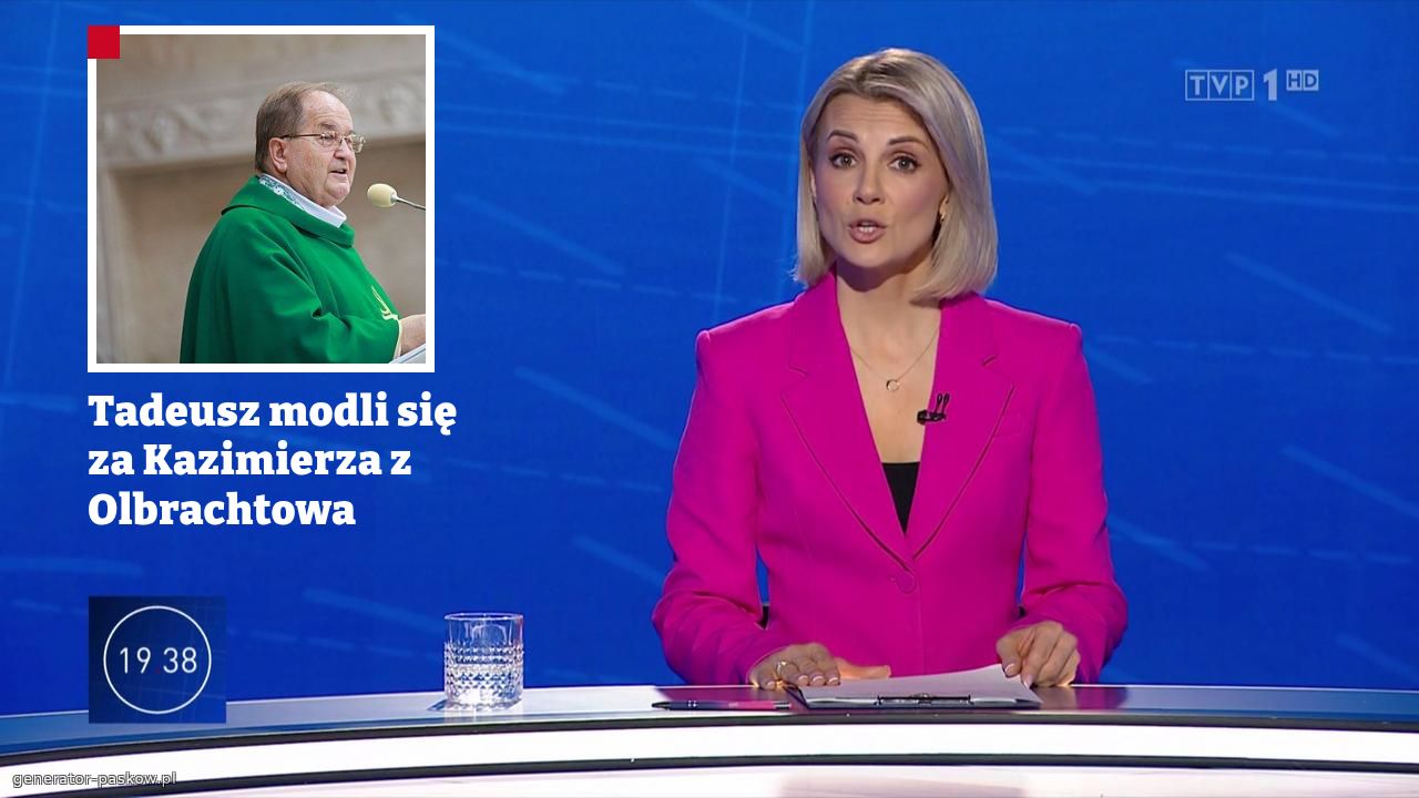 Tadeusz modli się za Kazimierza z Olbrachtowa 