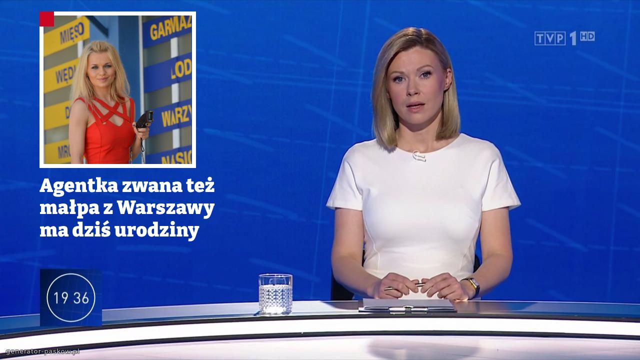 Agentka zwana też małpa z Warszawy ma dziś urodziny