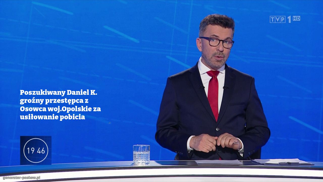 Poszukiwany Daniel K. groźny przestępca z Osowca woj.Opolskie za usiłowanie pobicia