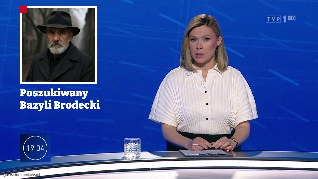Poszukiwany Bazyli Brodecki