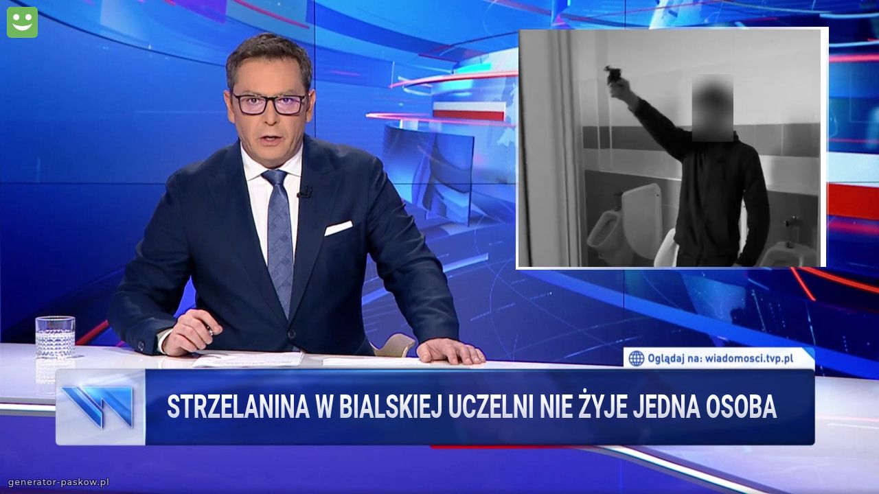 Strzelanina w bialskiej uczelni nie żyje jedna osoba 