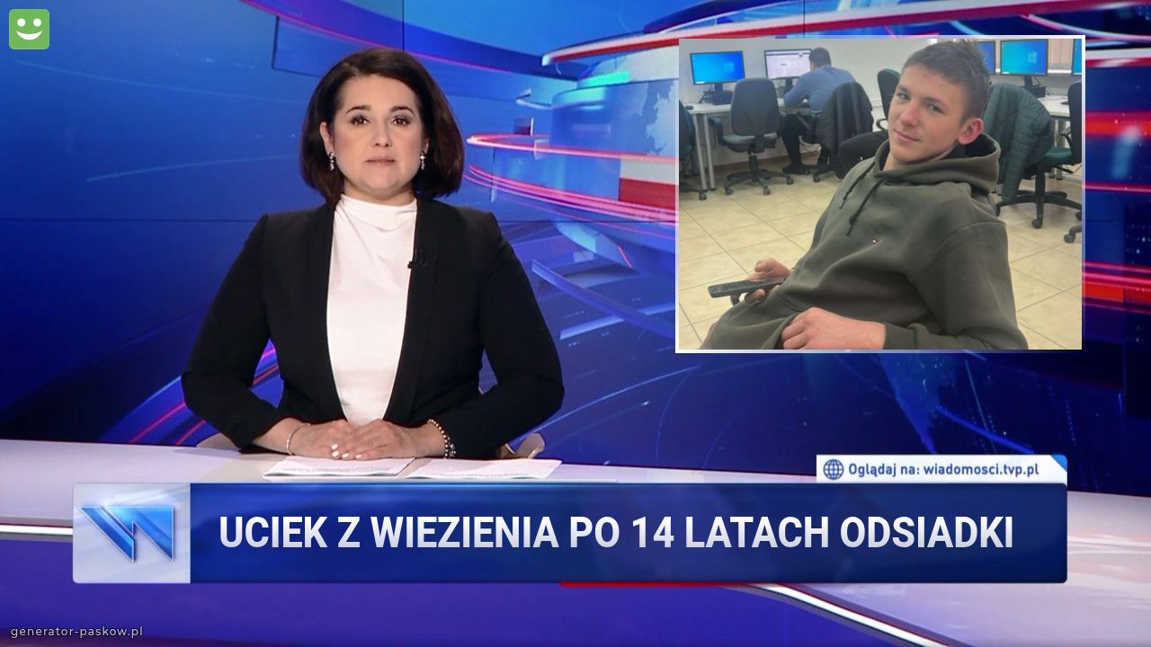 Uciek z wiezienia po 14 latach odsiadki 