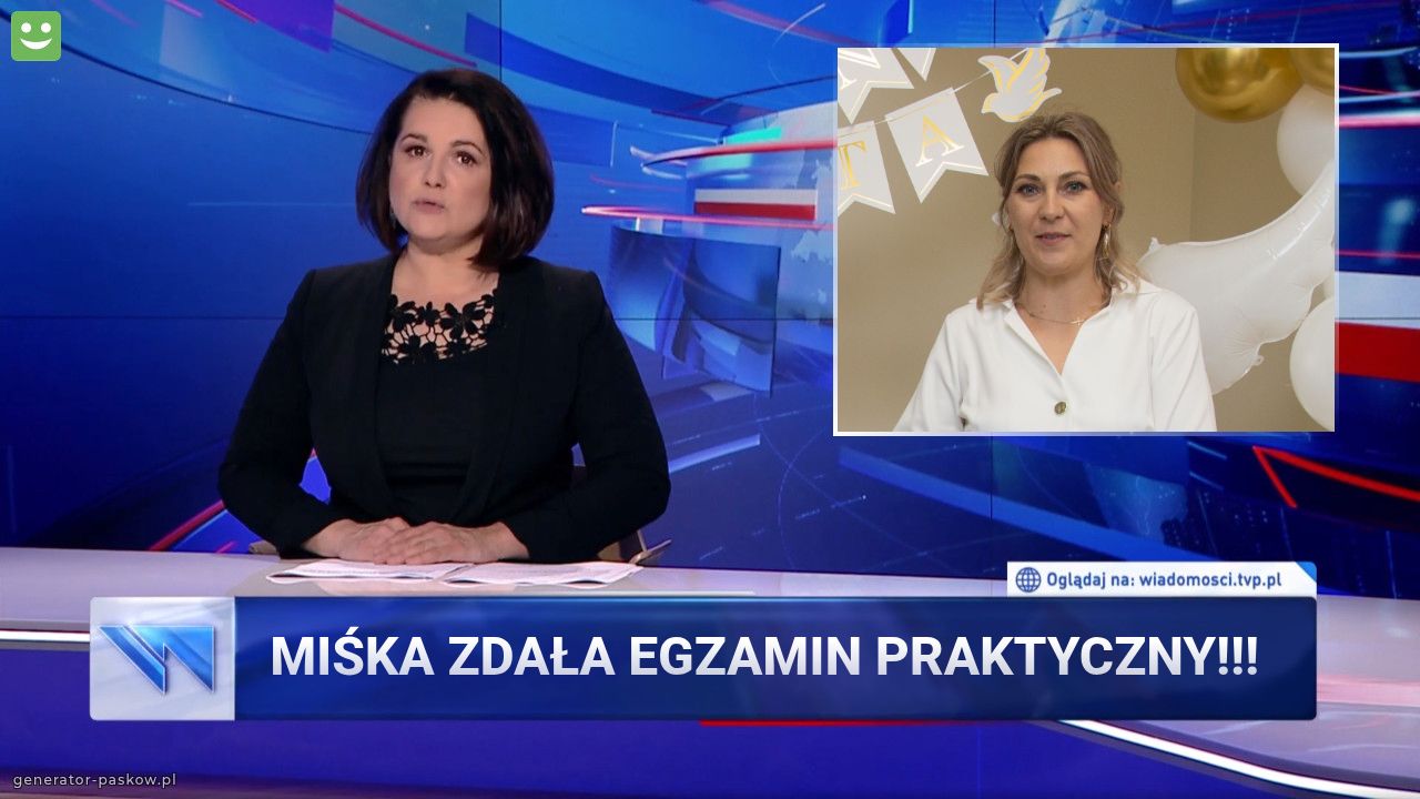 Miśka zdała egzamin praktyczny!!!