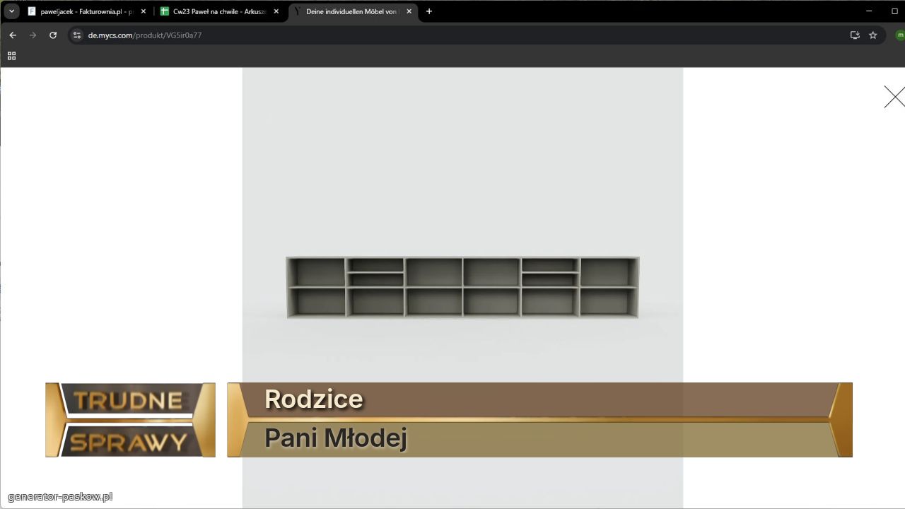 Rodzice 
Pani Młodej