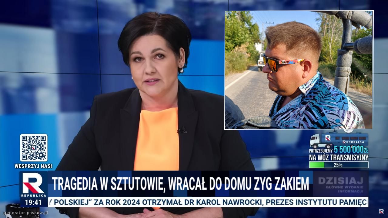 Tragedia w sztutowie, wracał do domu zyg zakiem