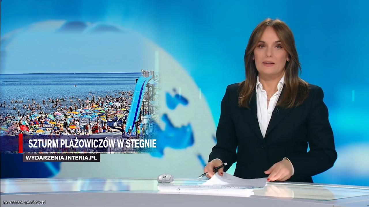  szturm plażowiczów w stegnie 