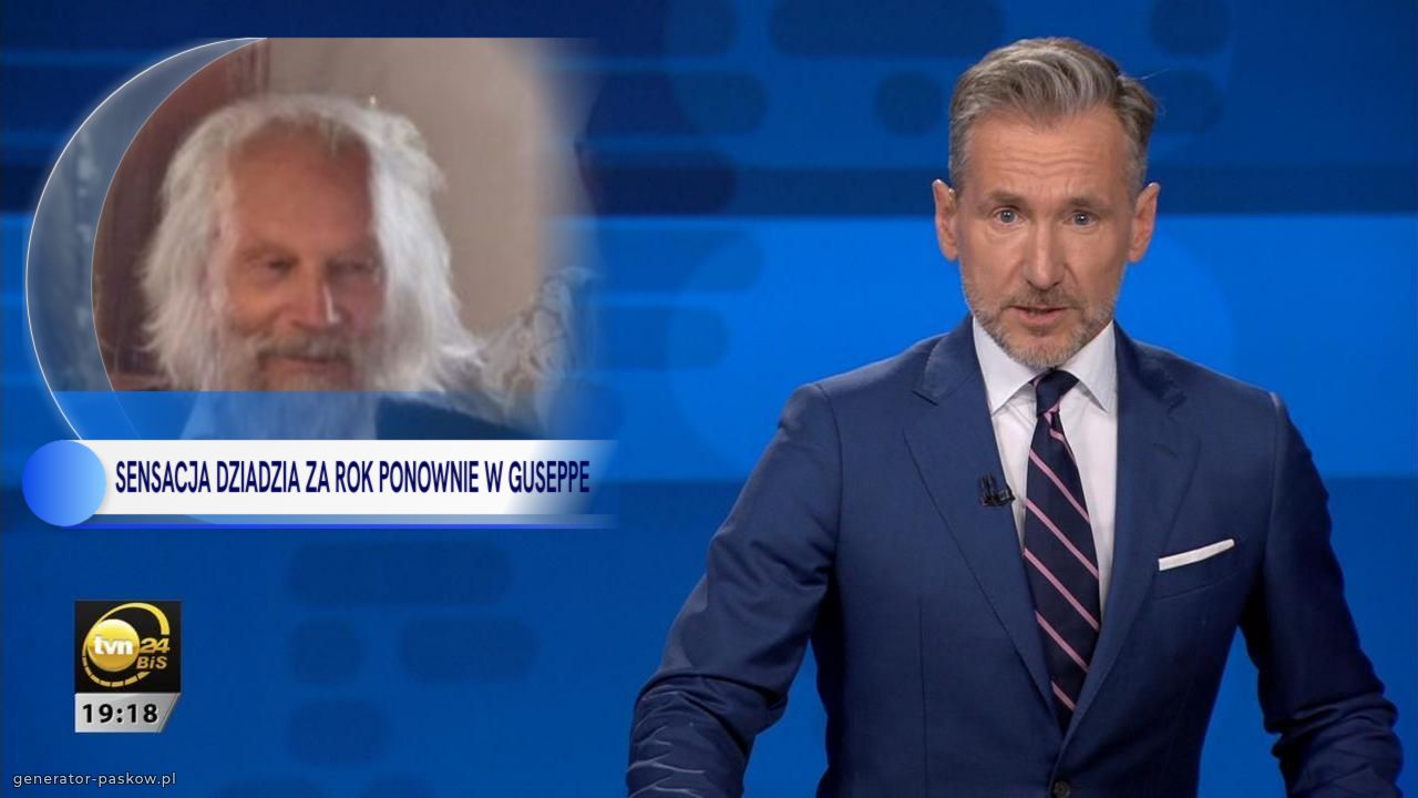 SENSACJA DZIADZIA ZA ROK PONOWNIE W GUSEPPE
