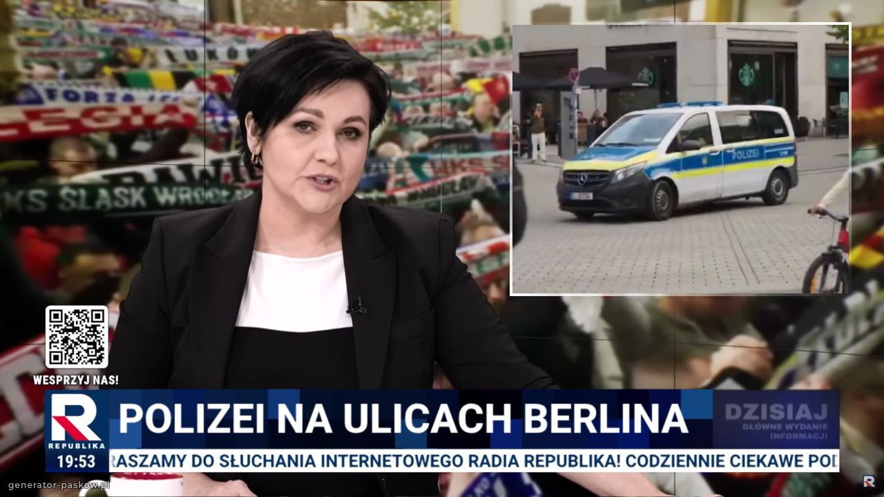 POLIZEI NA ULICAcH BERLINA