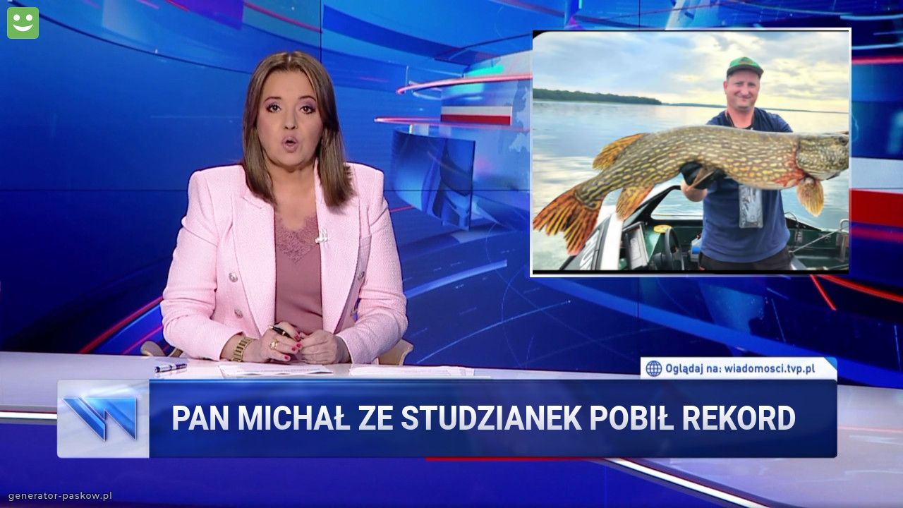 Pan Michał ze studzianek pobił rekord 